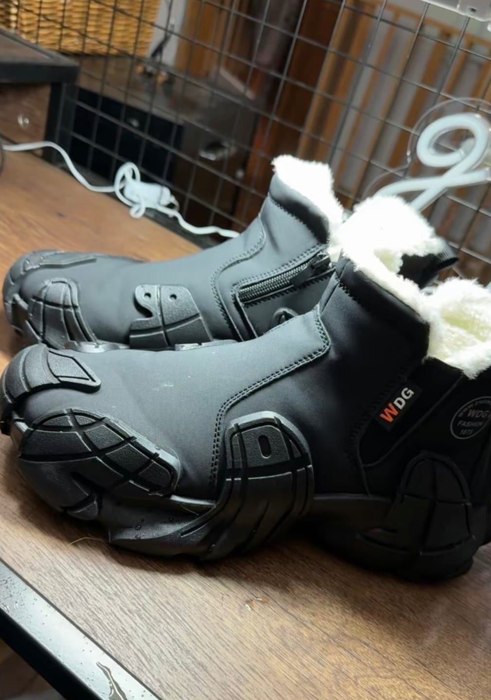 Customer photo review of ThermaBoots™ Fleeced Waterproof Boots