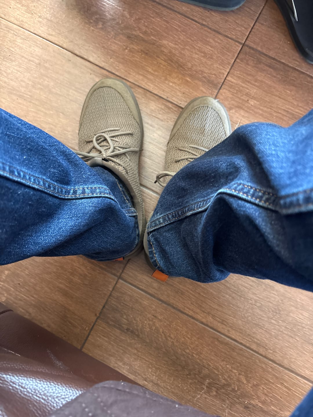 Customer photo review of Zapatilla Versaknit Taupe Unisex