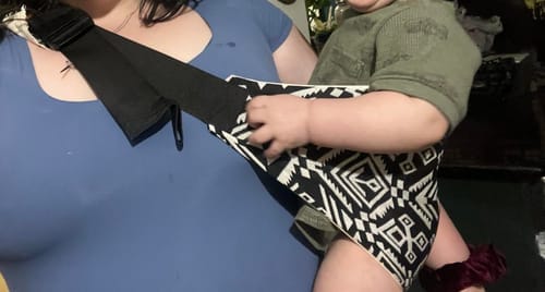 Customer photo review of Bambora Sling Carrier