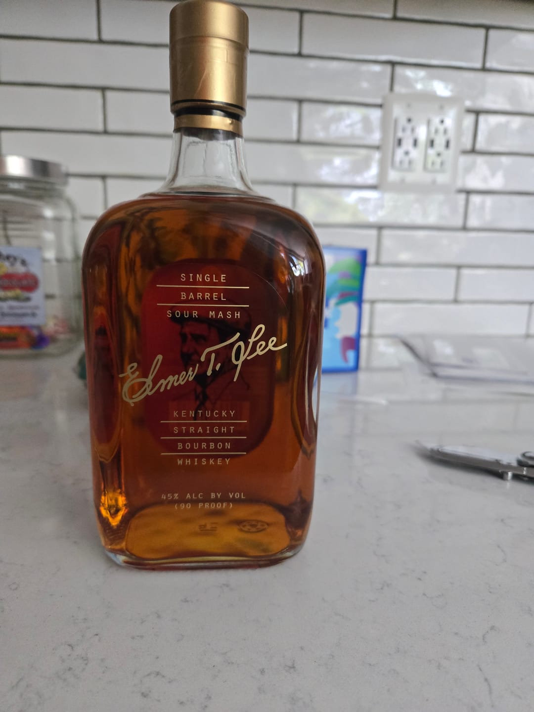 Customer photo review of elmer t. lee Kentucky straight Bourbon whiskey 750 ml