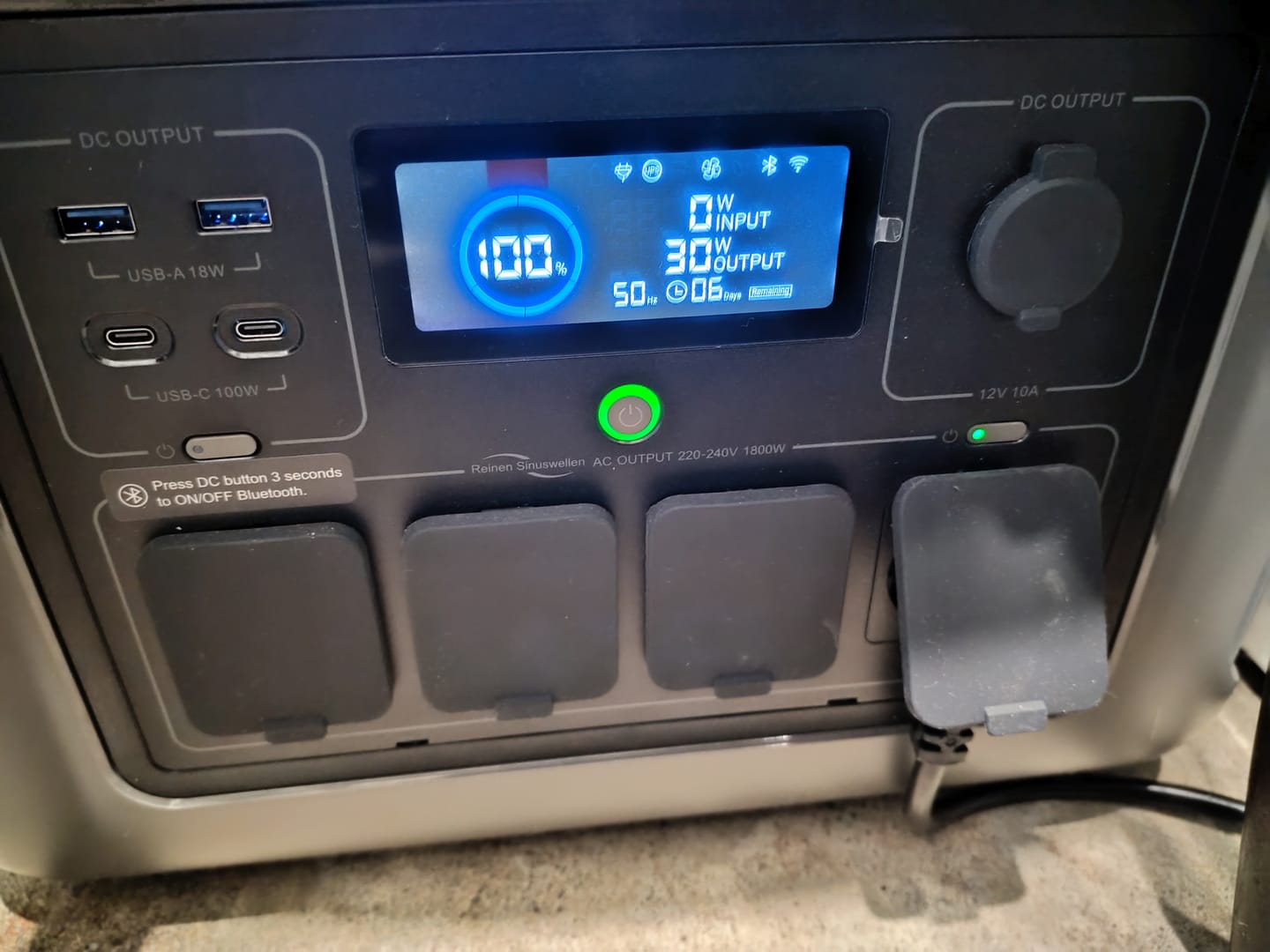 Customer photo review of ALLPOWERS R1500 Portable Power Station 1800W 1152Wh LiFeP04 Battery