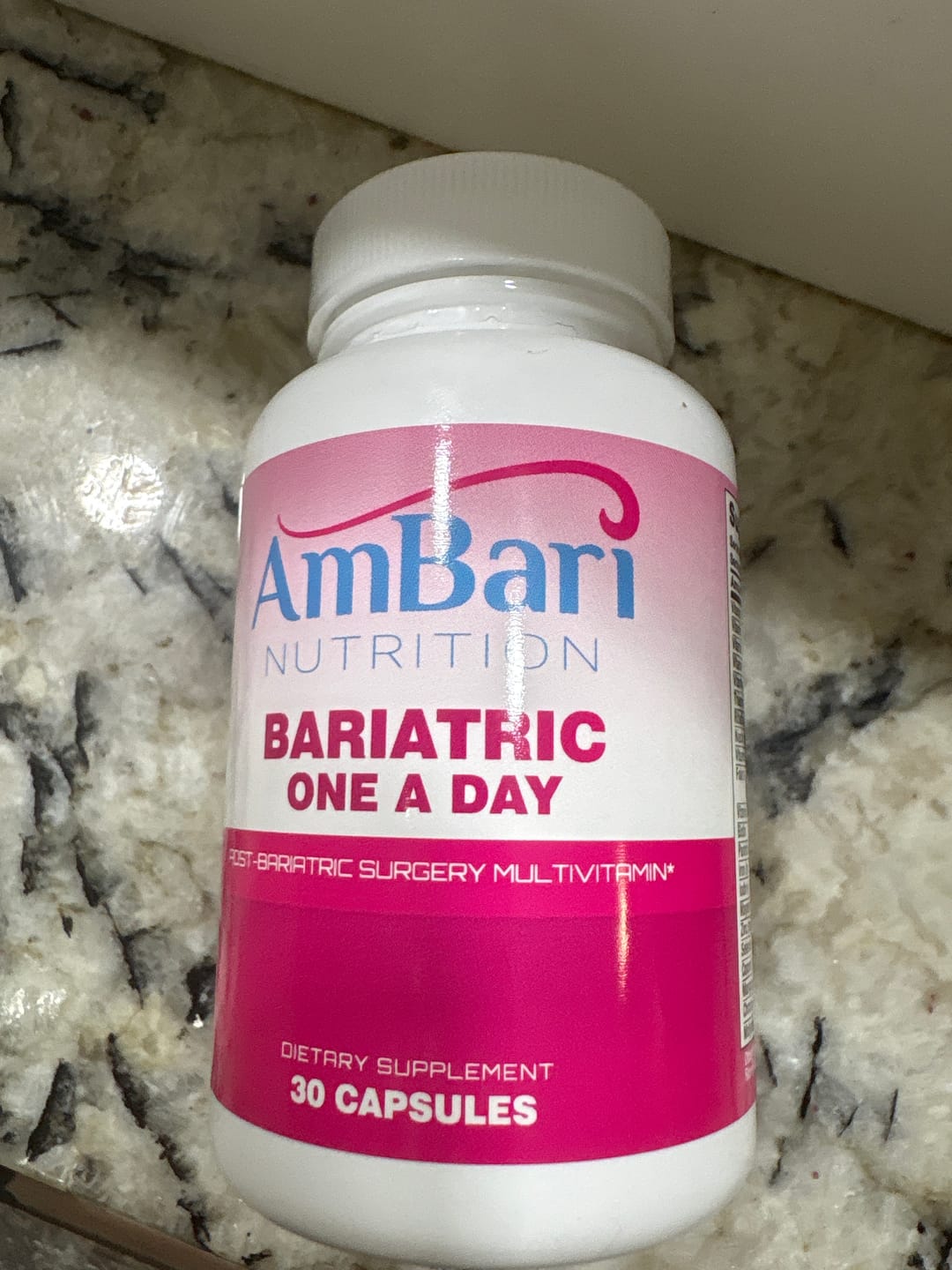 Customer photo review of Bariatric One-A-Day Multivitamin