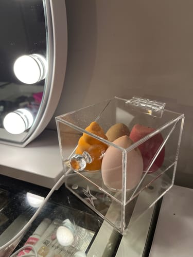 Customer photo review of Beauty Blender Box Organiser