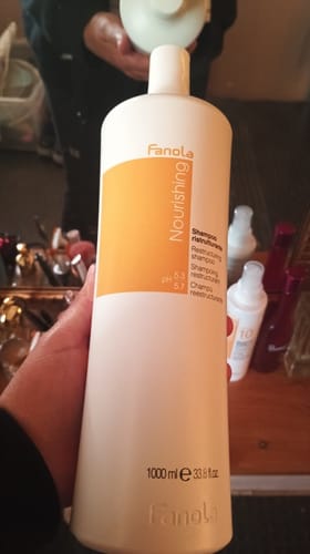 Customer photo review of Shampoo Nutritivo Reestructurante Fanola