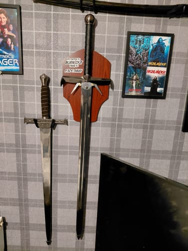 Customer photo review of The Kurgan Sword | Highlander