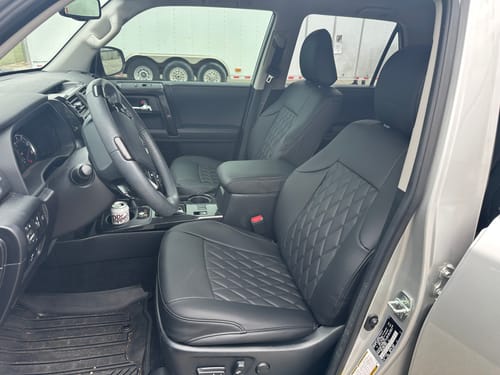 Customer photo review of Premium Custom-Fit Seat Covers