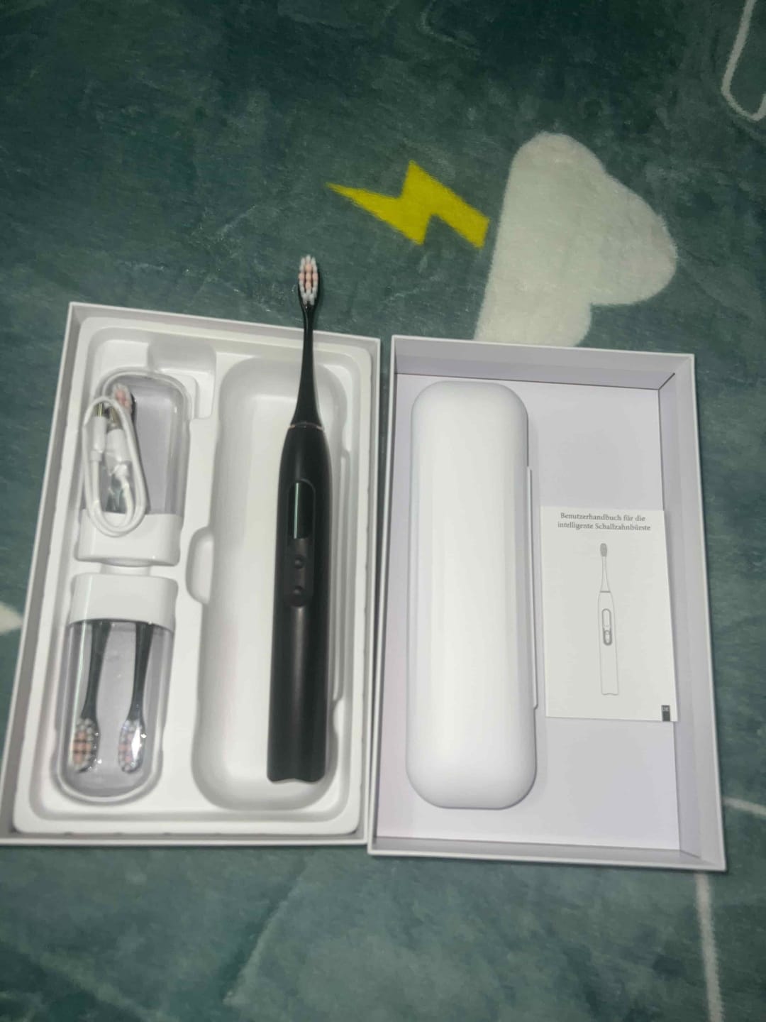 Customer photo review of Oryzom ProSonic V1 – Professionelle Zahnreinigung mit Schalltechnologie für glattere Zähne und optimale Mundhygiene