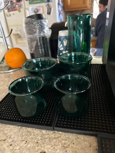 Customer photo review of FLUR Iced Coffee Glass (Replacement)