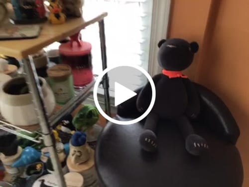 Customer video review of JERMAINE, L’OURSON - GRAND - MADE IN FRANCE