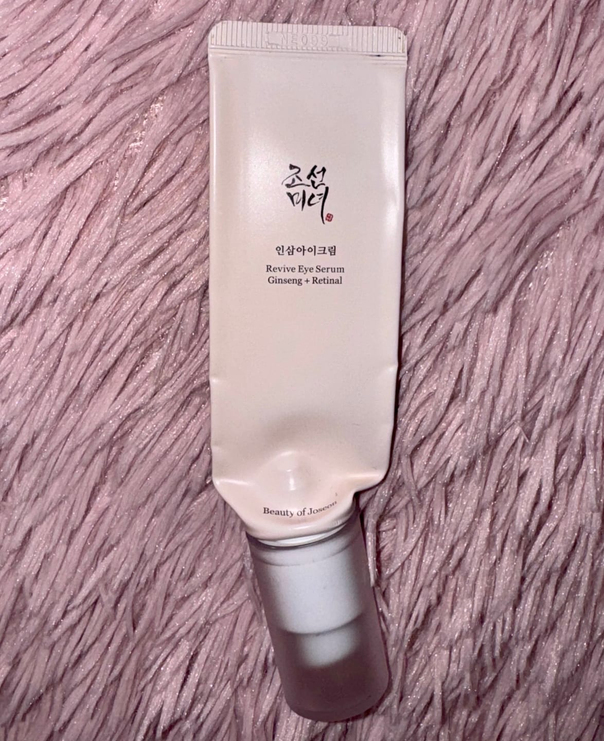 Customer photo review of Krēms ādai ap acīm ar žeņšeņu un retinālu Beauty Of Joseon Revive Eye Serum Ginseng + Retinal