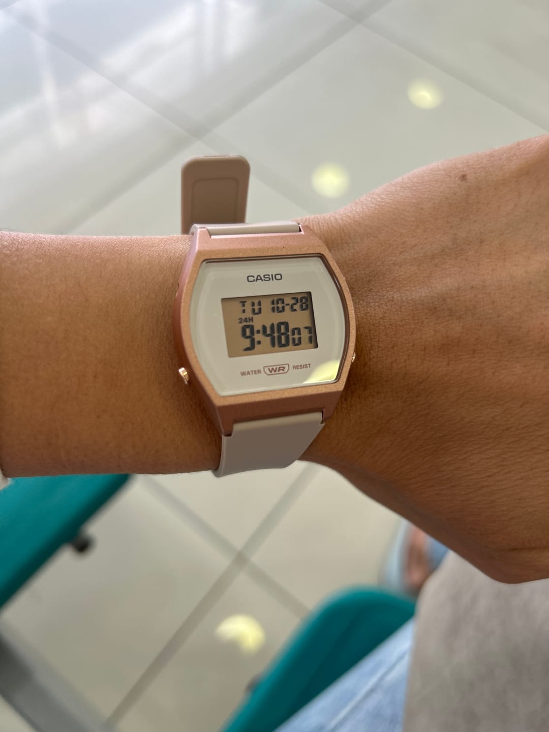 Customer photo review of Reloj Casio Vintage LW-204-4ADF Rosado Digital