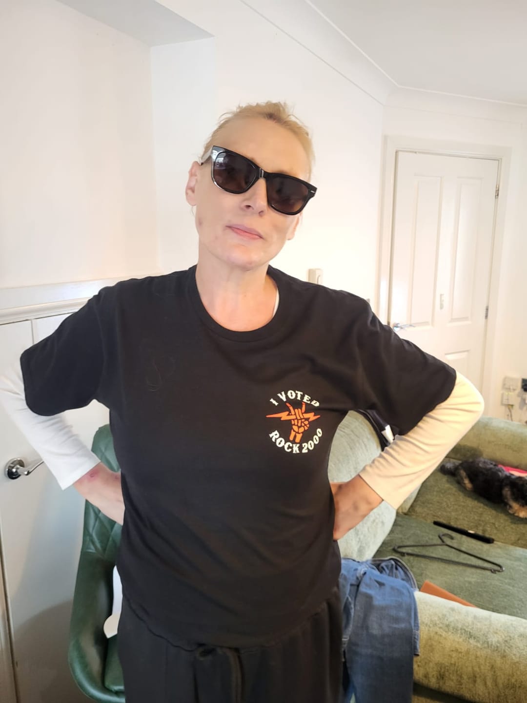 Customer photo review of The Rock 2000 Good Counts T-Shirt