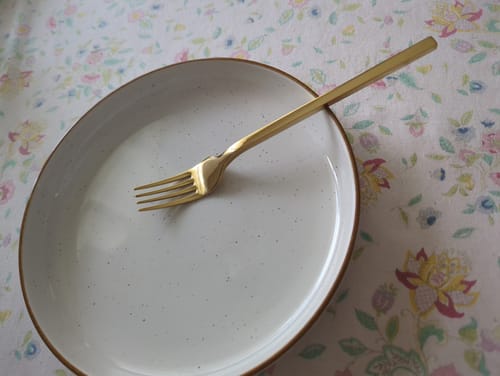 Customer photo review of 30 Piece Arya Flatware Utensils Sets