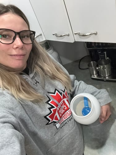 Customer photo review of Protein Isolate