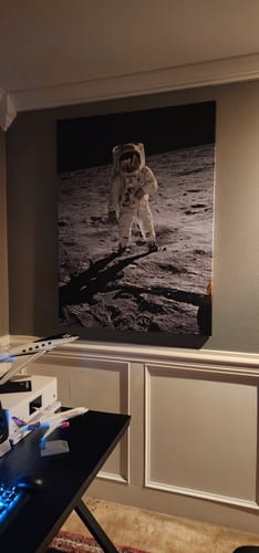 Customer photo review of Astronaut Buzz Aldrin Near Apollo 11