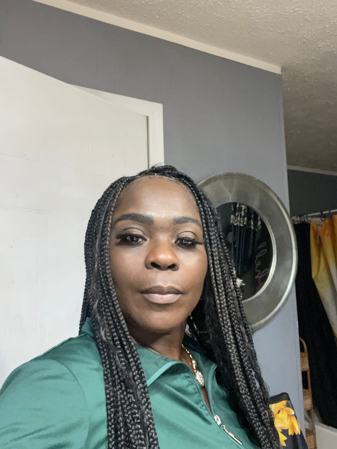Customer photo review of BOHO Knotless Braided wig
