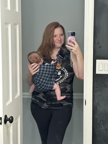 Customer photo review of Bambora Sling Carrier