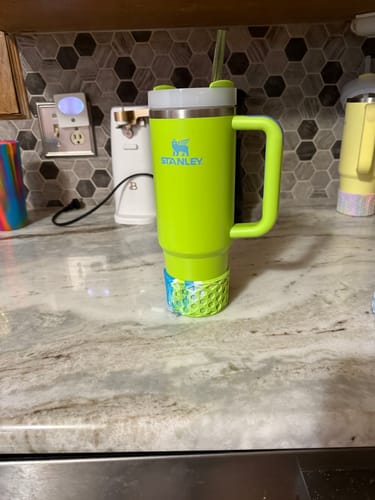 Customer photo review of Bright Lime Remix WAFFLE Tumbler Boot -fits 20-40oz New!