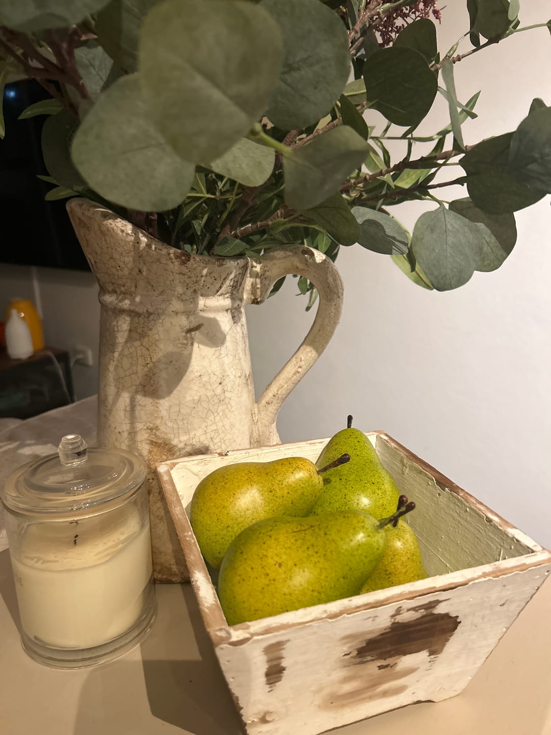 Customer photo review of Artifical Green Pear