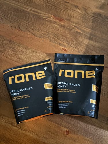 Customer photo review of 100mg Caffeine - Classic - SuperCharged Honey (20-Pack)