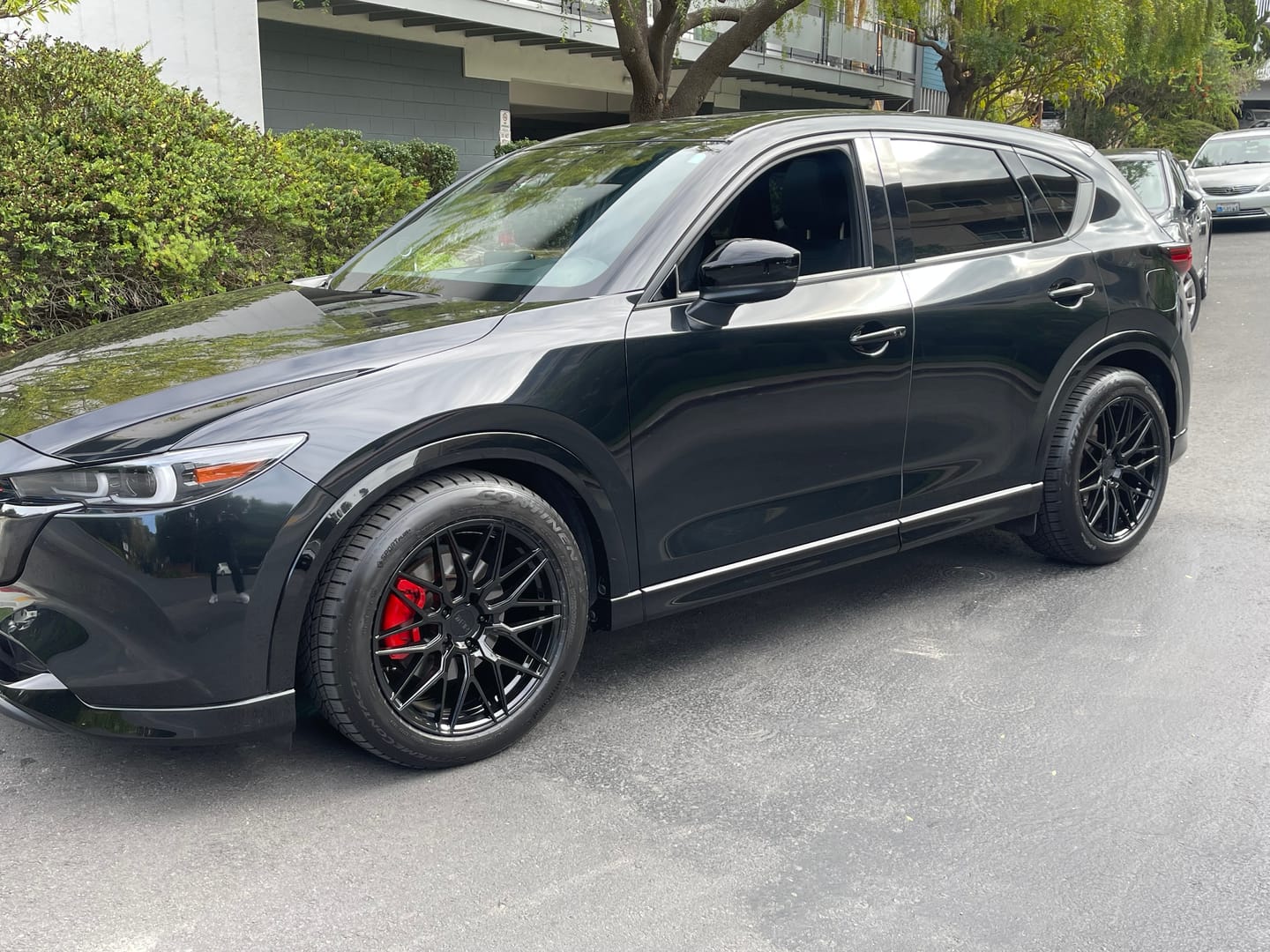 Customer photo review of Wheel Installation Package