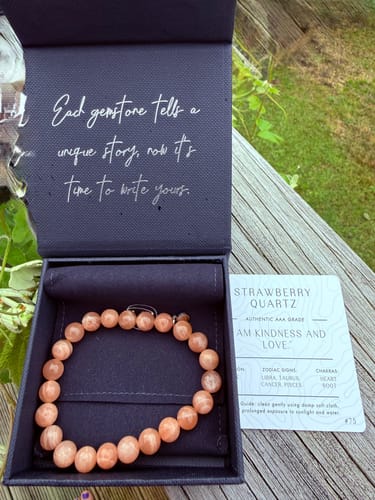 Customer photo review of Sunstone Bracelet
