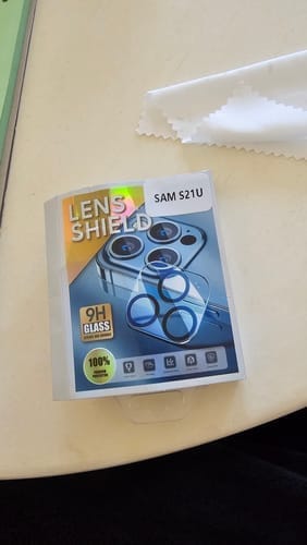 Customer photo review of 3 in 1 Screen Protector - Samsung-S
