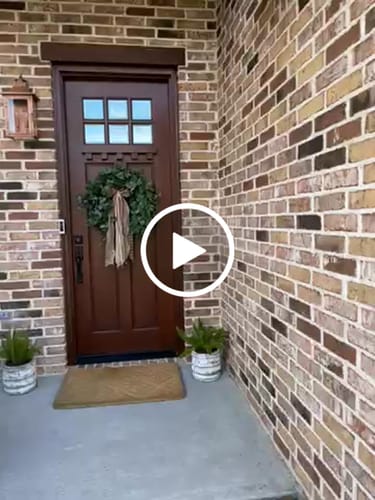 Customer video review of Falling Leaves Wreath Ribbon
