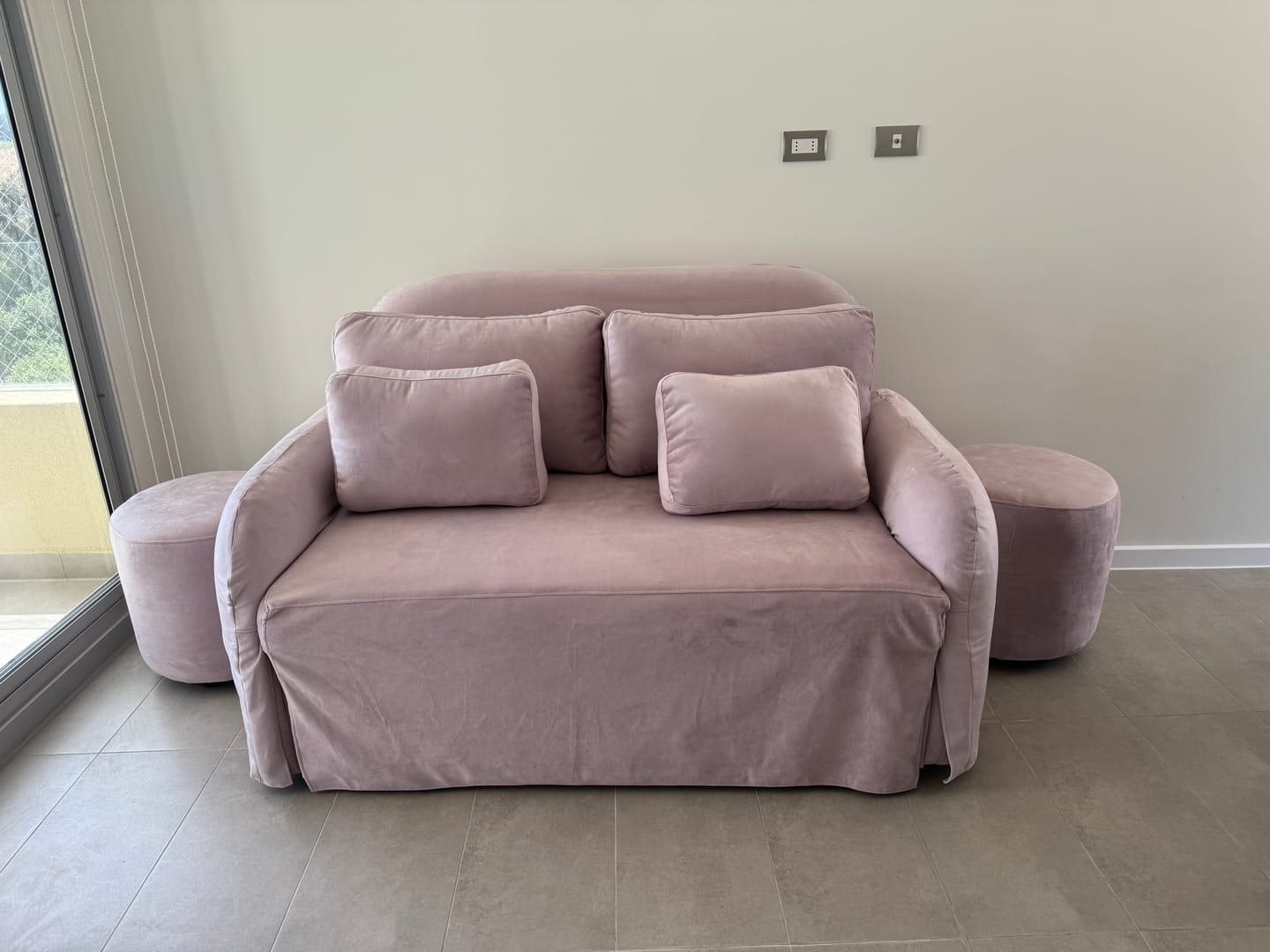 Customer photo review of Sofá cama Santorini