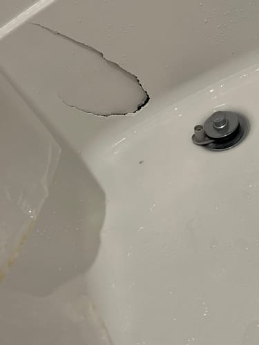 Christopher F. review of Large Wall Damage - Tub and Shower Repair Kit image 1 out of 2