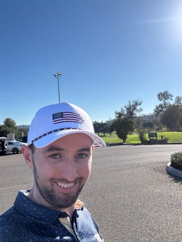 Customer photo review of USA Hat White