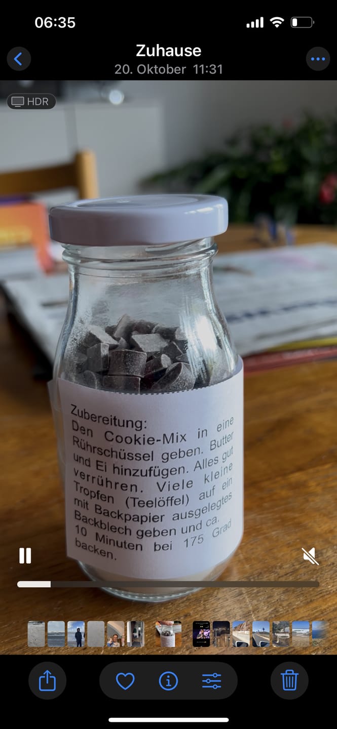 Customer photo review of Bandarole - Mini-Keksbackmischung im Glas - Geschenk im Kollegium - Allrounder - DIY - Sofortdownload
