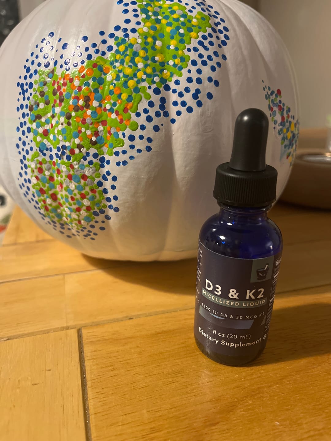 Customer photo review of D3 & K2 Micellized Liquid