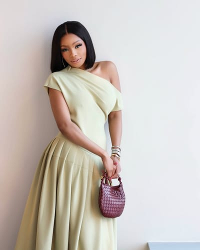 Customer photo review of Black Edition Blunt Cut Bob 10-12" Glueless Wig 5x5 HD Lace