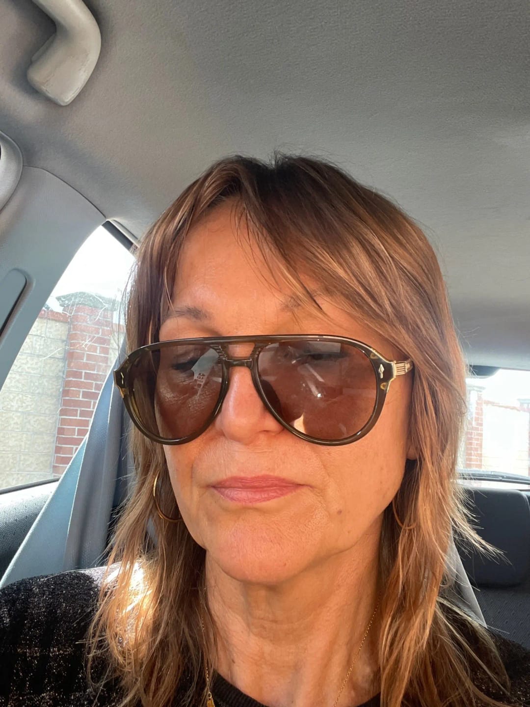 Customer photo review of Jenny Retro Sunglasses