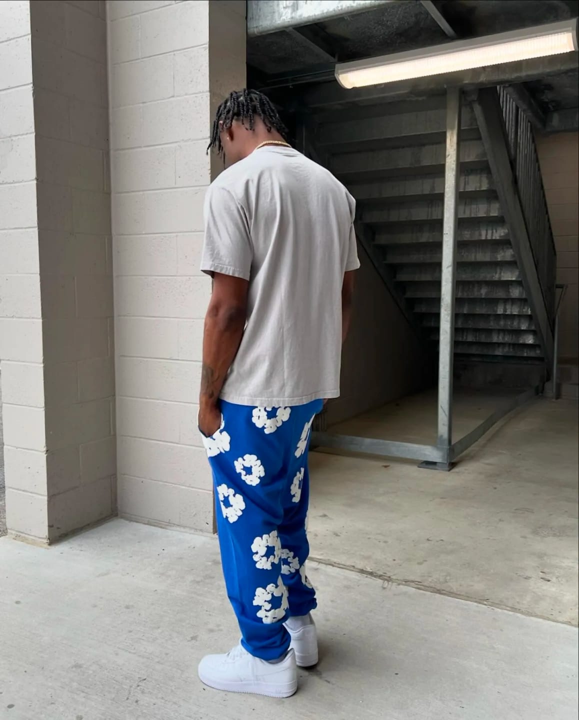 Customer photo review of DENIM TEARS Pants