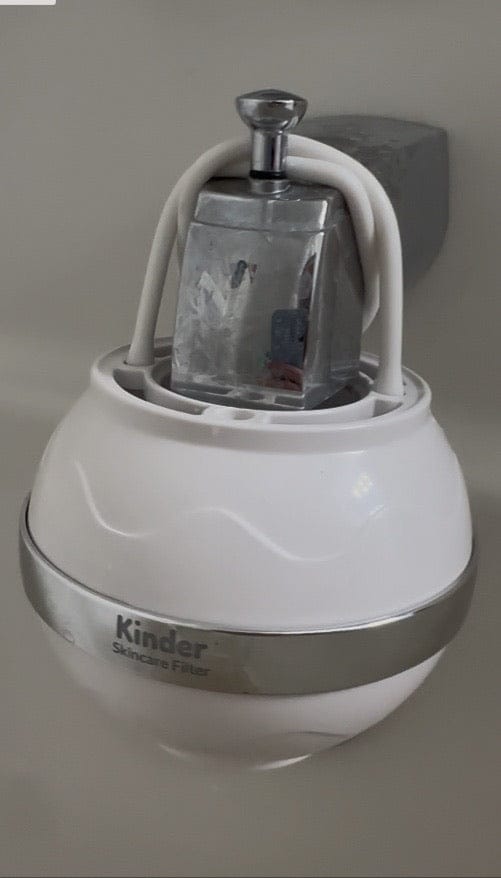 Customer photo review of Skincare Bath Filter by Kinder Filter