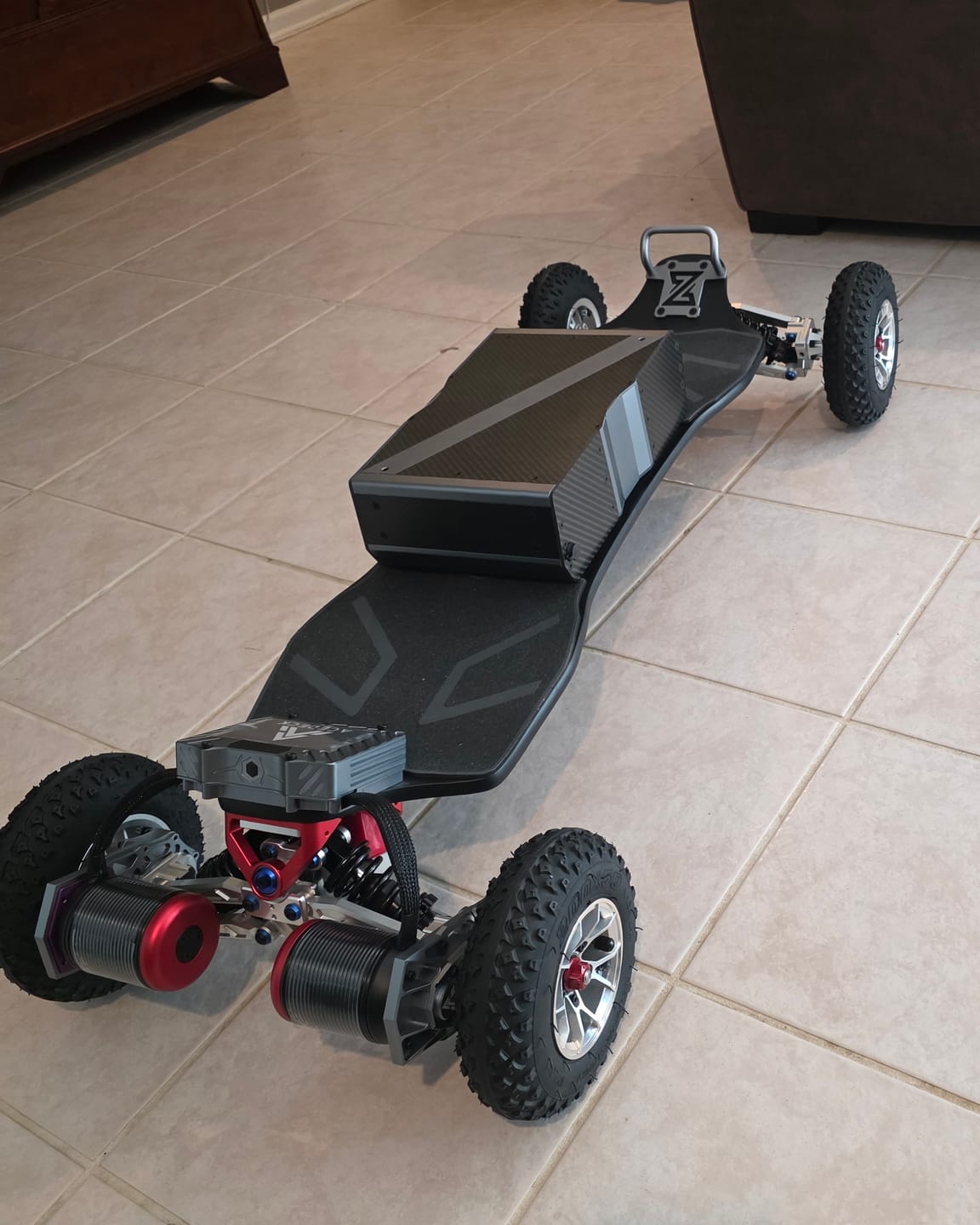 Customer photo review of Acedeck® Nyx Z3 Off-road Electric Skateboard【Clearance Sale】