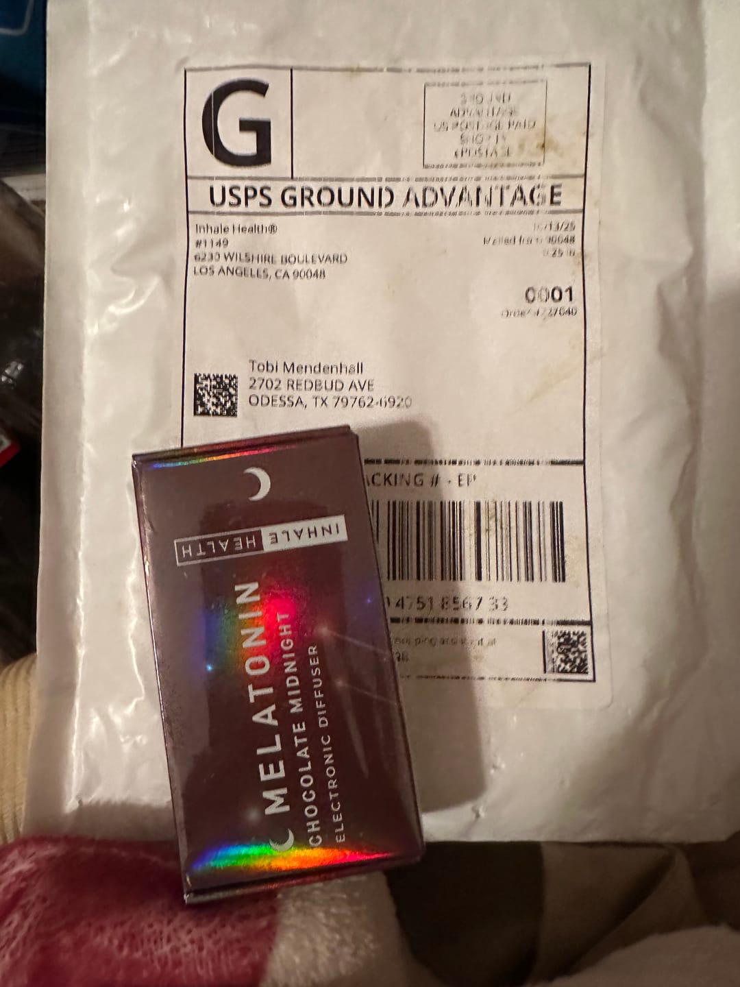 Customer photo review of Melatonin Chocolate Midnight™