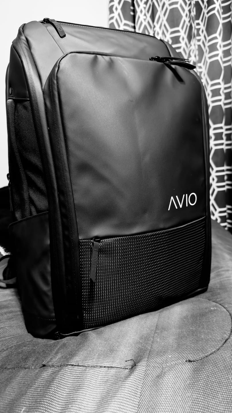 Customer photo review of AVIO TRAVEL BACKPACK