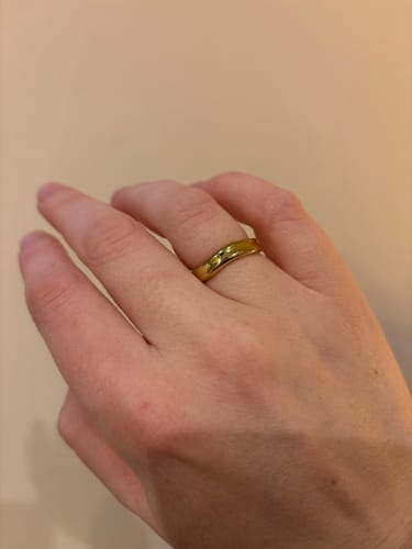 Customer photo review of Molten Slim Ring