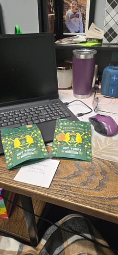 Customer photo review of Hot Toddy Gummies, 5mg THC + 25mg CBD