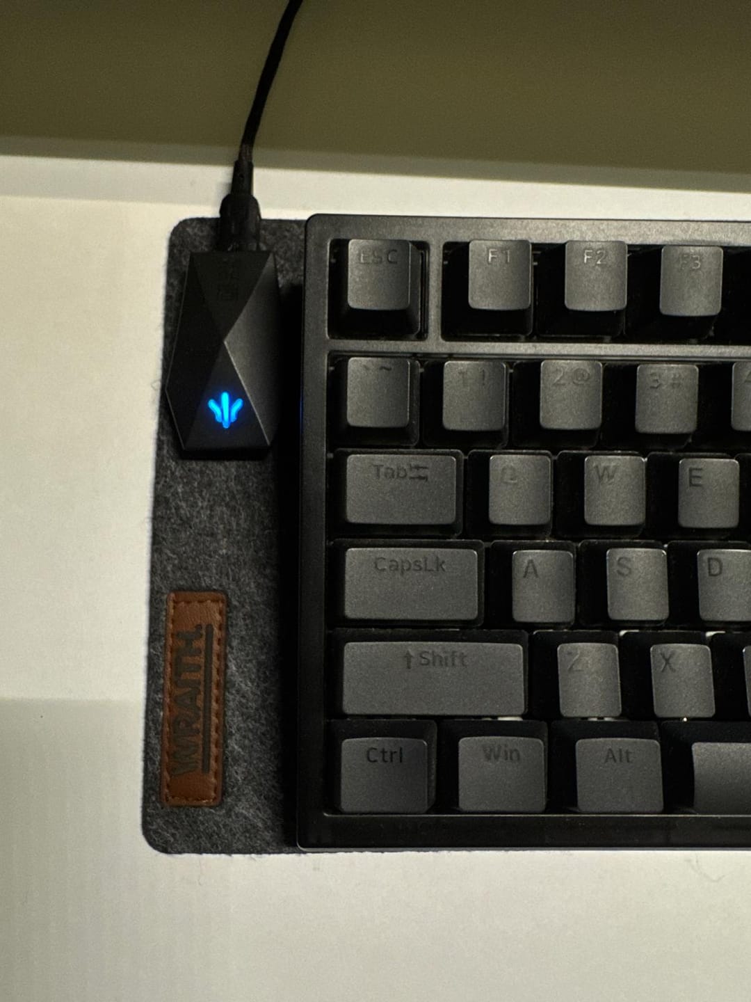 Customer photo review of Wraith Klavye Matı
