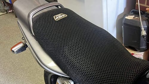 Customer photo review of Wind Rider Seat Cover