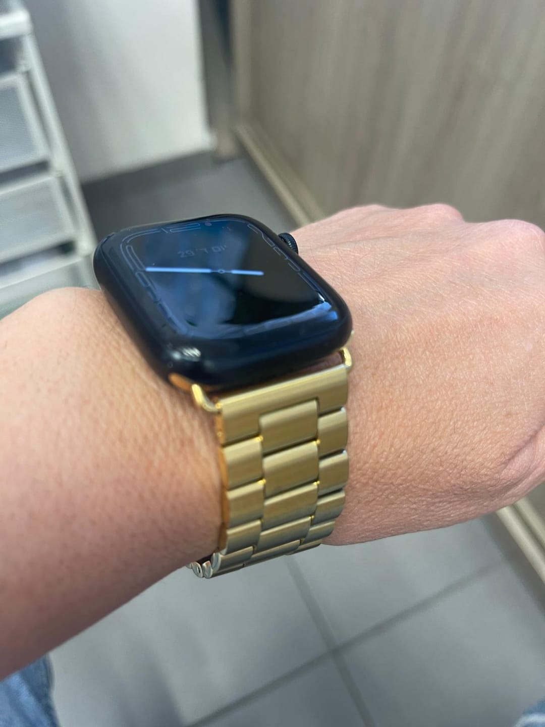 Customer photo review of Tokyo Metal Strap