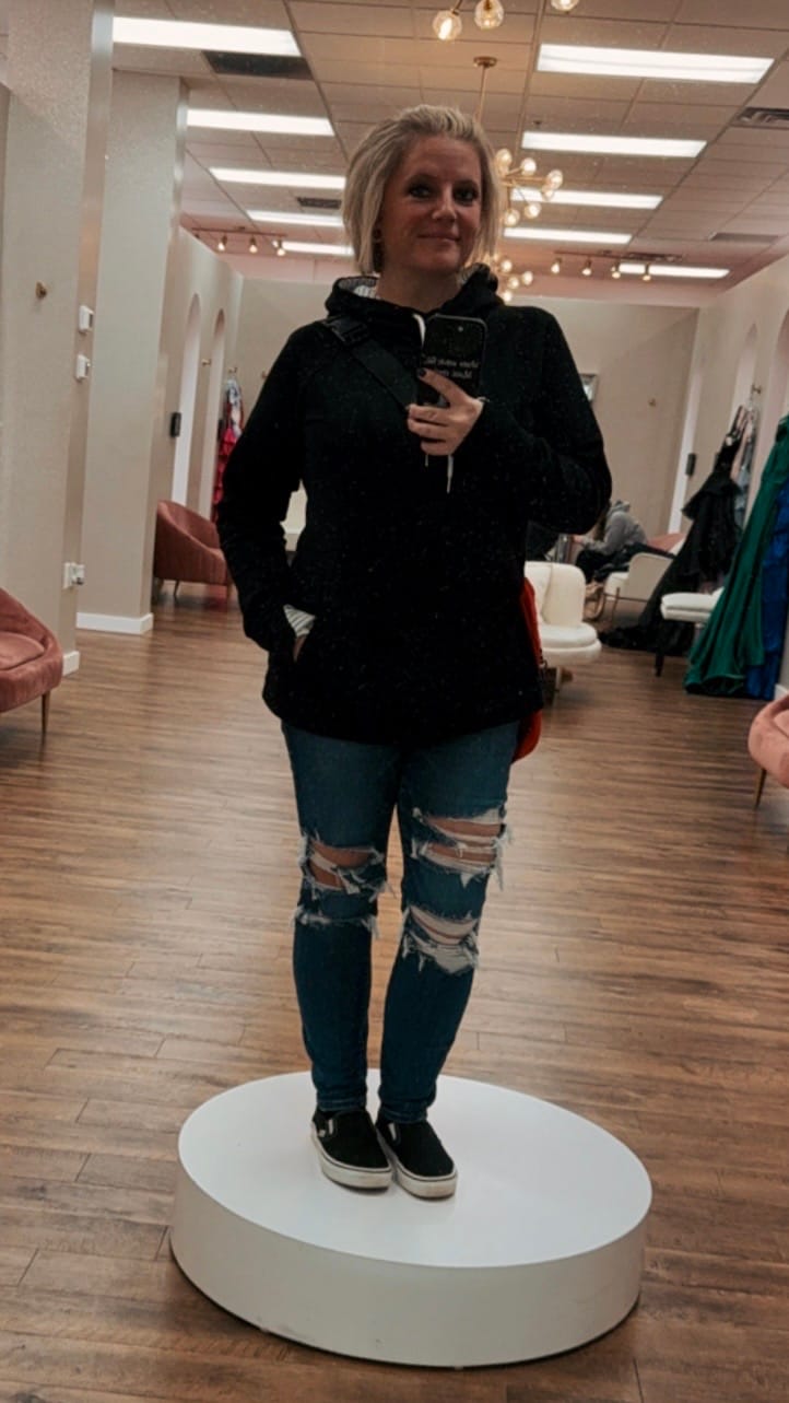 Customer photo review of Ava Pullover Women's Fit Hoodie