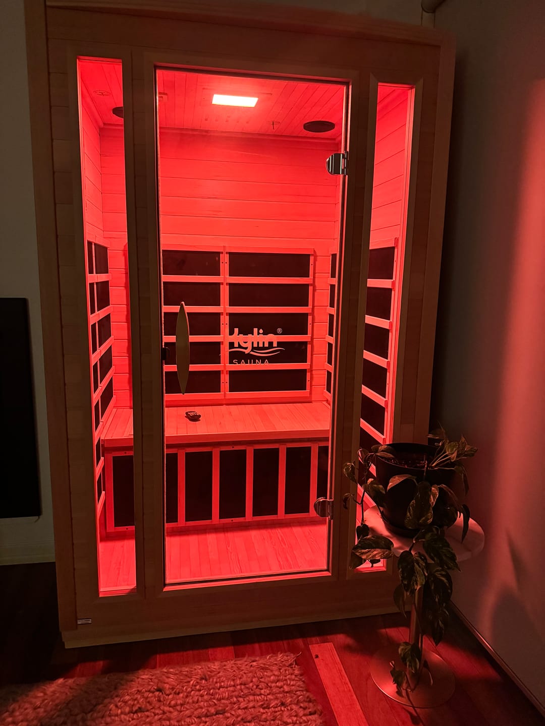 Customer photo review of Kylin Low EMF Premium Carbon Far Infrared Sauna 2 people - K8202