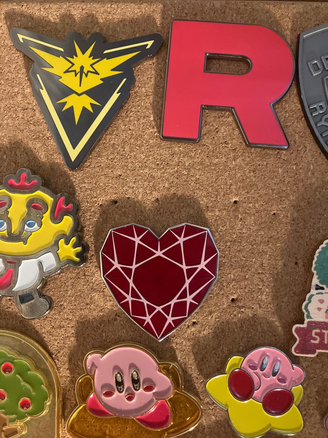Customer photo review of Terraria - Life Crystal Transparent Enamel Pin