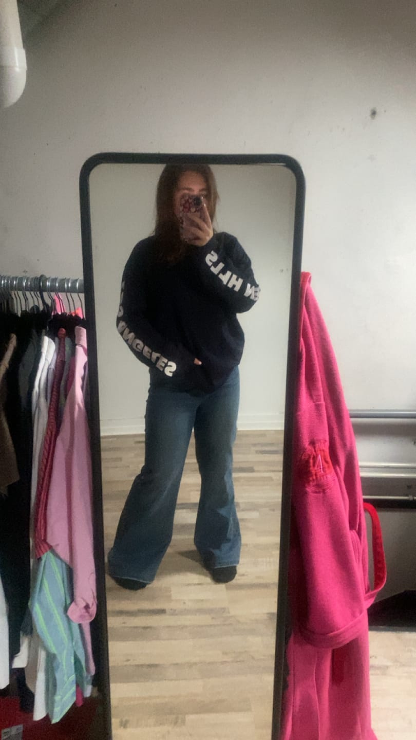 Avis client avec photo sur le T-SHIRT À MANCHES LONGUES NAVY