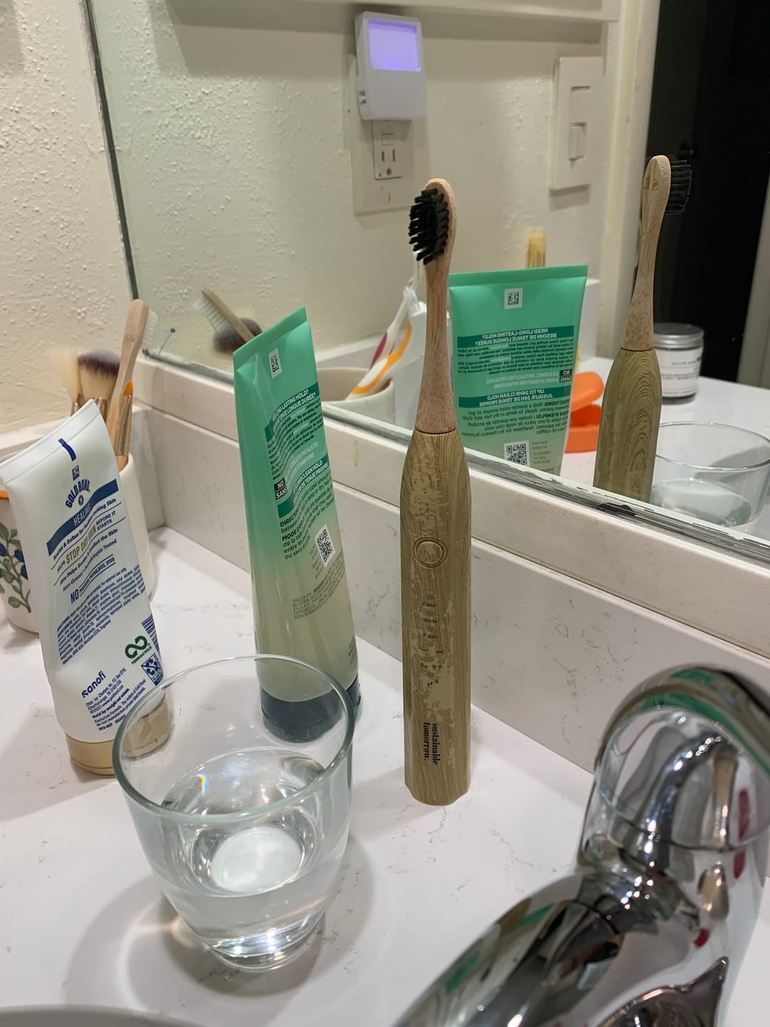 Customer photo review of Zen Toothbrush Bamboo Heads Subscription (1 unit)